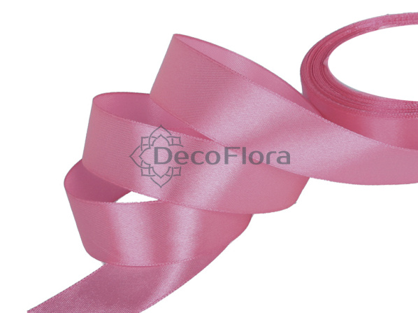 Лента атласная 5cm*20м - 1017 - карамельно-розовый