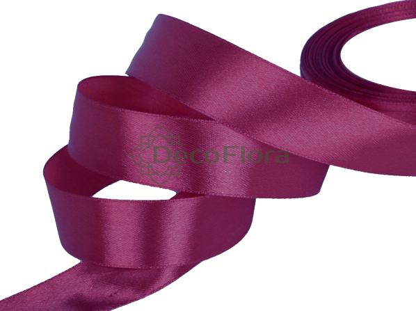 Лента атласная 4cm*20м - 1022 - кофейно-розовый