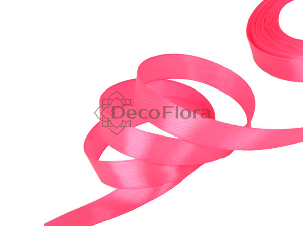 Лента атласная 1,2cm*20м - 057 - кораллово-розовый 