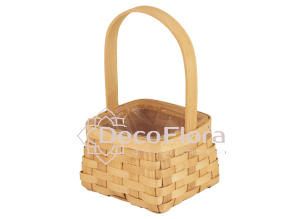 Корзина секвойя d13 h13 hh9*23,5 медовая