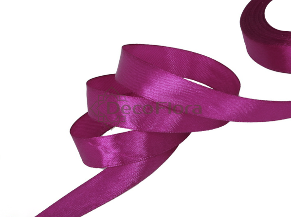 Лента атласная 1,2cm*20м - 1025 - малиновый