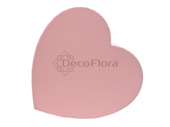 Коробка из набора сердце 25*24*12 розовая 720910/1