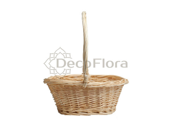 Корзина ивовая d22*16 h9 hh25 натуральная