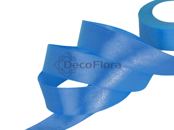 Лента атласная 4cm*20м - 171 - васильковый