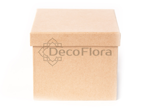 Коробка из набора из картона квадратная 21*21*16см