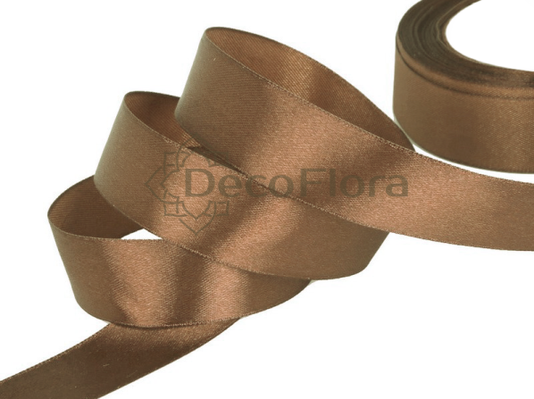 Лента атласная 4cm*20м - 078 - кофе с молоком 