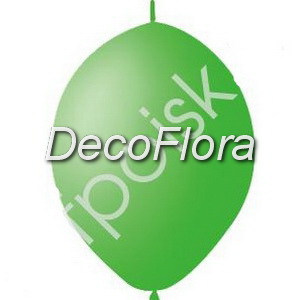 Шар латексный 12*30см Шар LINKING Декоратор LIME GREEN (50 штук)