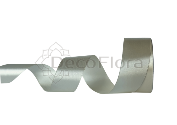 Лента атласная 4cm*25ярд - 083 - бежевая 
