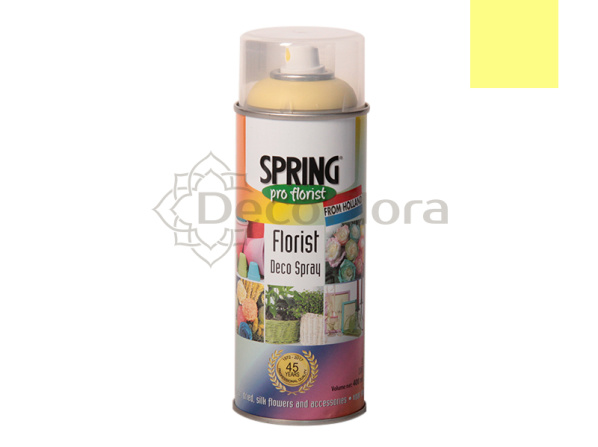 SPRING LIGHT YELLOW Краска-аэрозоль 082 светло-желтый 400мл
