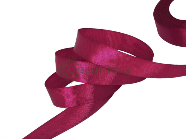 Лента атласная 2,5cm*20м - 113 - кораллово-красный