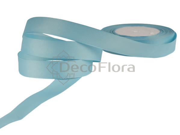 Лента репсовая 2cm*20м - 1046 - светло-бирюзовая 