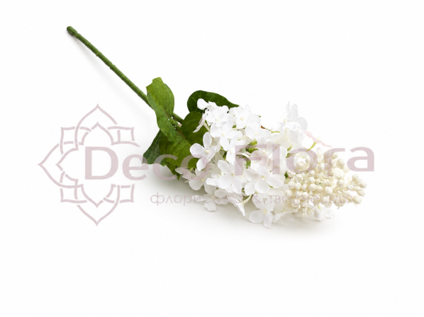Сирень 62см белая