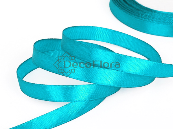 Лента атласная 1,2cm*20м - 160 - голубой 