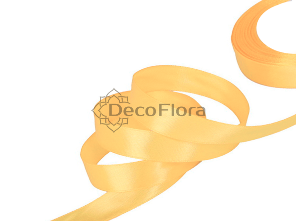 Лента атласная 1,2cm*20м - 014 - крем-брюле 