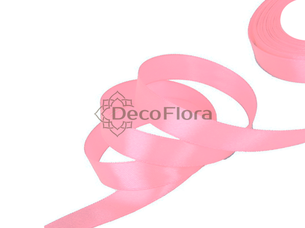 Лента атласная 1,2cm*20м - 047 - сливочно-розовый 