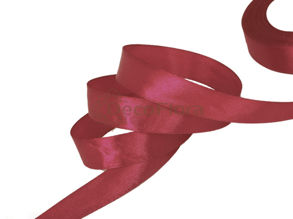 Лента атласная 2,5cm*20м - 1023 - вишневый 