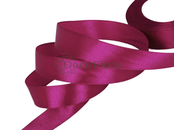 Лента атласная 4cm*20м - 1027 - фуксия 